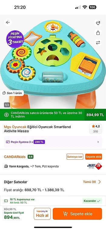 Beden Renk Aktivite masası