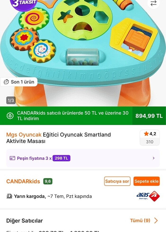 Aktivite masası - Görsel 4