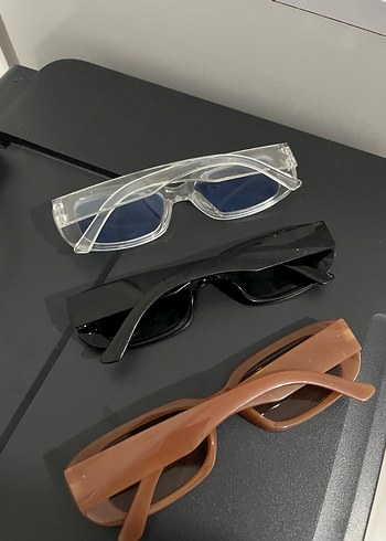 Trendyol & Milla Şeffaf ve Retro Kadın Güneş Gözlükleri