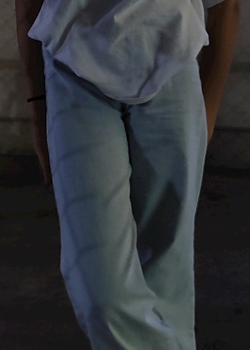 Yüksek Bel Denim Pantolon
