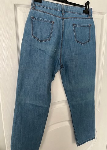 Diğer Mavi Pastel Kadın Denim Pantolon