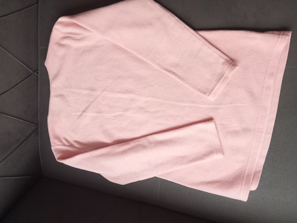 Kız  Pembe Baskılı Sweatshirt - Görsel 3