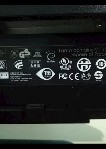 Siyah HP Monitör - Görsel 5