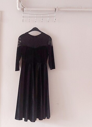 Selen Şık Kadife Elbise - Görsel 3