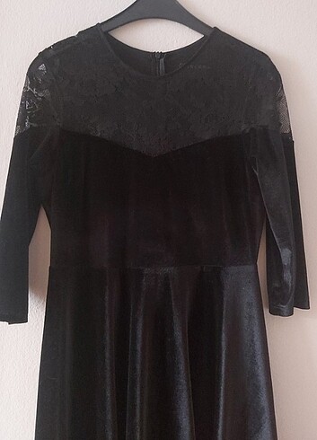 Selen Şık Kadife Elbise - Görsel 15