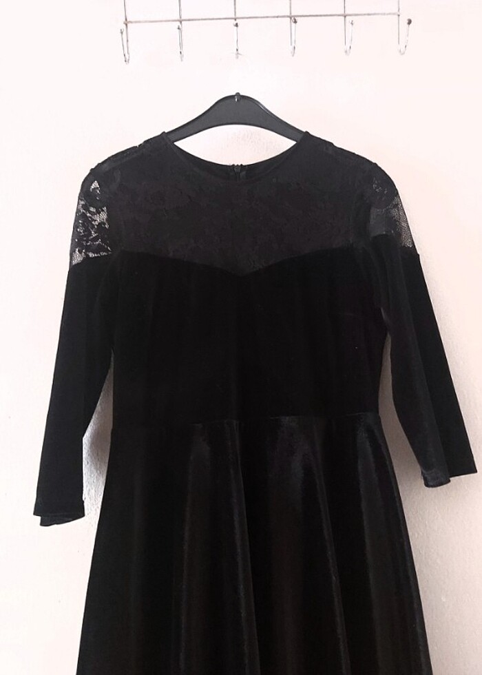 Selen Şık Kadife Elbise - Görsel 2