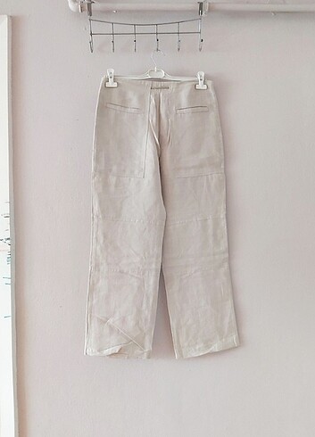 40 Beden Derin Keten Pantolon