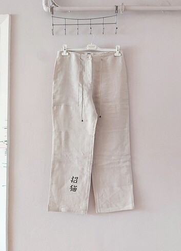 Derin Keten Pantolon 
