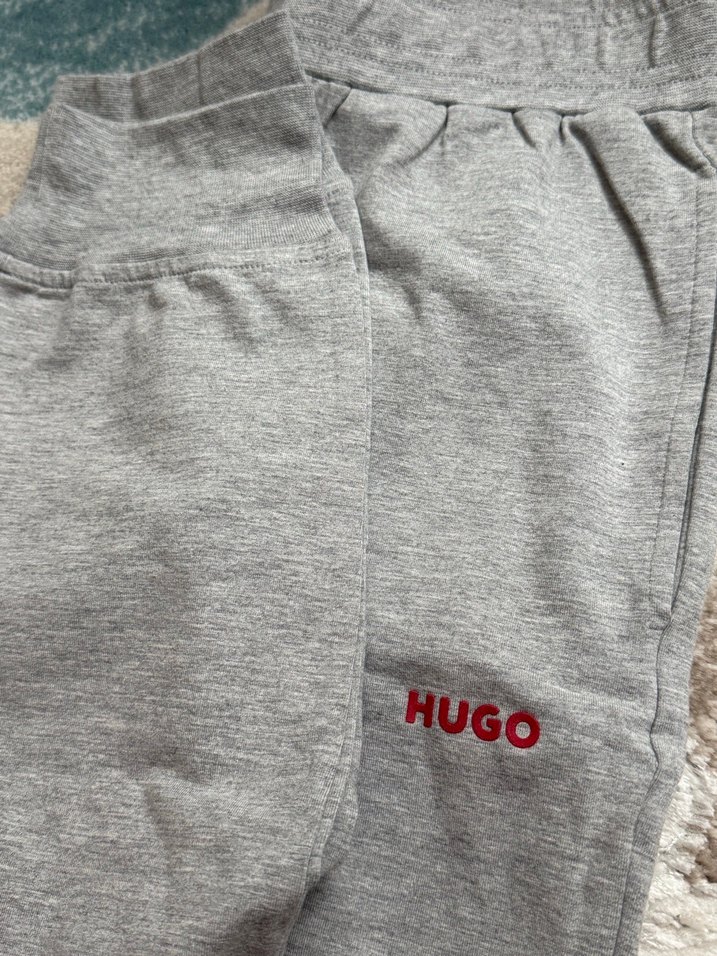 Hugo Gri Erkek Rahat Kesim Eşofman - Görsel 4