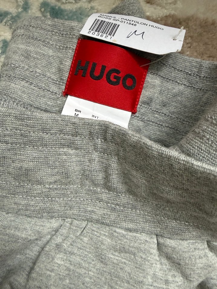 Hugo Gri Erkek Rahat Kesim Eşofman - Görsel 2