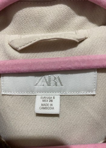 Bej Kadın Midi Ceket - Görsel 2