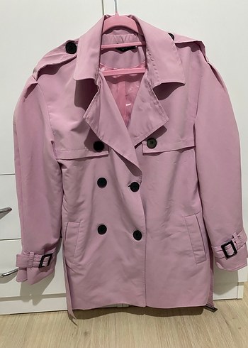 Lila trençkot - Görsel 2