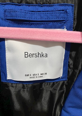 Mavi Baskılı unisex  Bomber Ceket - Görsel 4