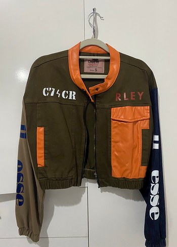 Trendyol & Milla Renkli Bloklu C74cr Bomber Ceket