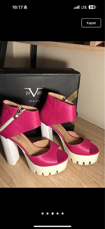 Versace Platform topuklu ayakkabı