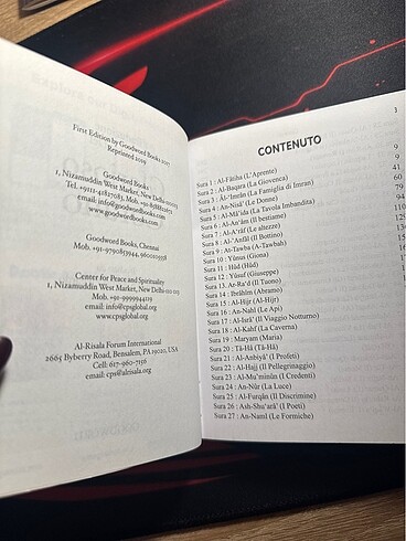 İtalyanca Kuranı Kerim - Italıan Quran - Glorioso Corano