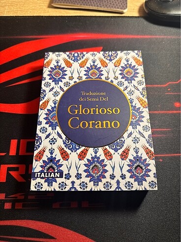 İtalyanca Kuranı Kerim - Italıan Quran - Glorioso Corano