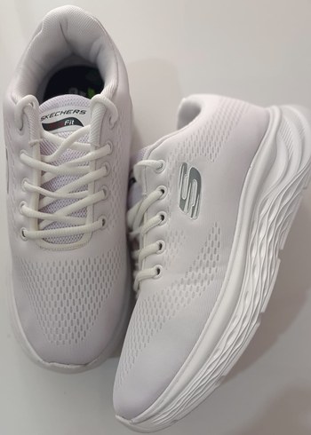 44 Beden Skechers Beyaz Spor Erkek Sneakers