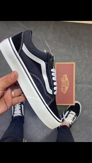 37 Beden siyah Renk Vans old