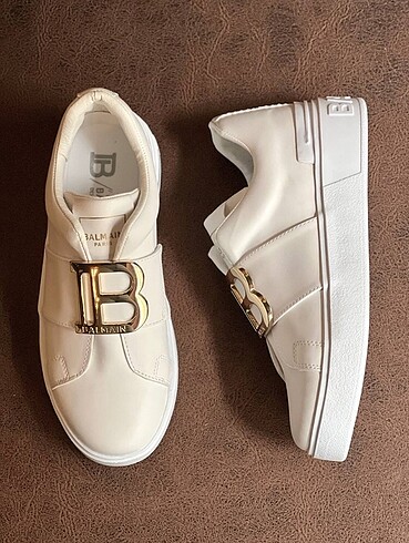 40 Beden beyaz Renk Balmain sneaker