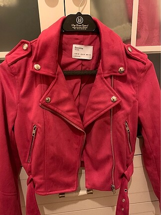 BERSHKA SÜET CEKET KULLANILMAMIŞ