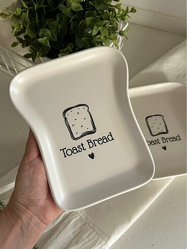 Diğer 2 adet tost tabak