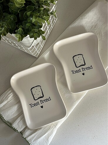 2 adet tost tabak