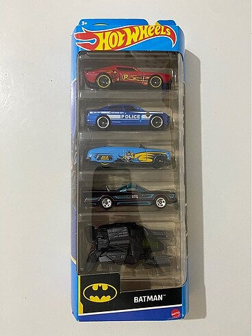 HOT WHEELS OYUNCAK ARABA 5 Lİ SET ,1 ADET MAVİ KATLANIR SANDALYE
