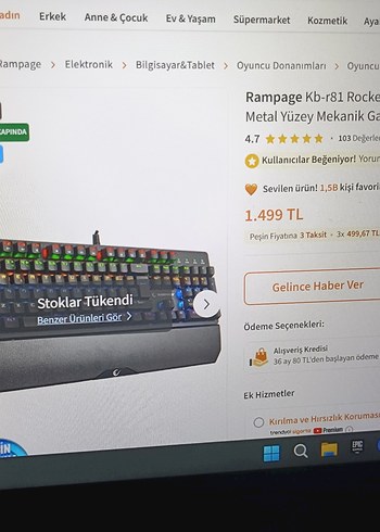 Rampage Klavye KB - R81 - Görsel 3