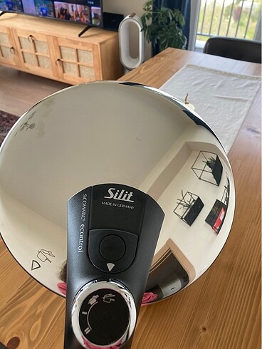 Silit6,5 litre düdüklü tencere kırmızı - Görsel 5