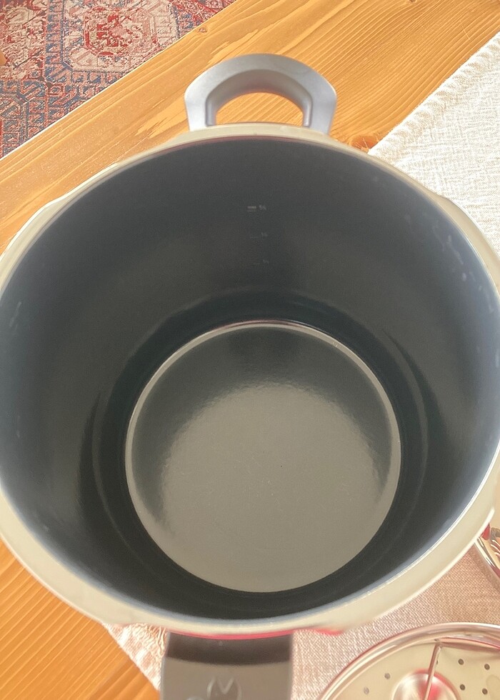 Silit6,5 litre düdüklü tencere kırmızı - Görsel 2