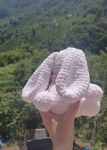 Beden amigurumi Pembe Peluş Tavşan Oyuncak
