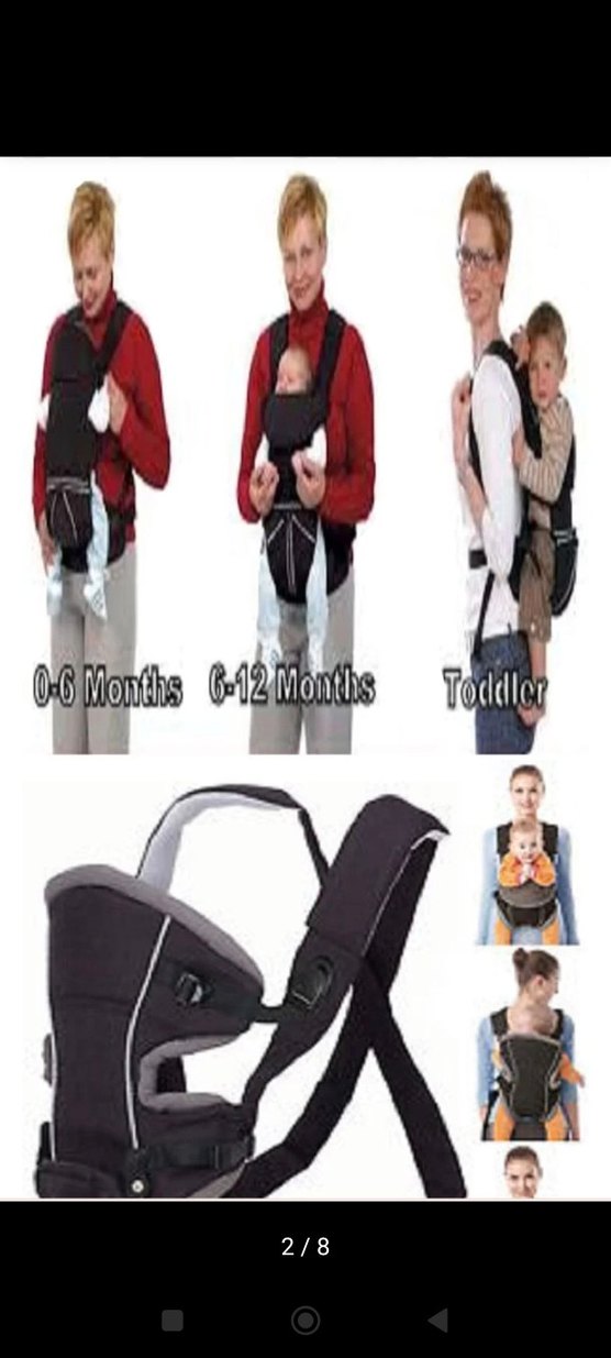 Siyah Mothercare Bebek Taşıyıcı - Görsel 2