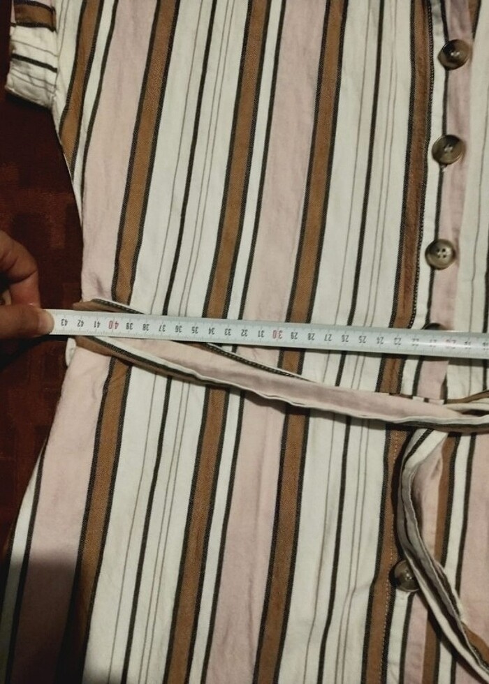 Çizgili elbise - Görsel 2