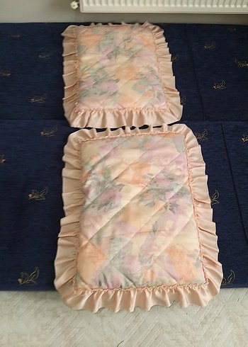 Beden Pastel Renkli Yastık Kılıfı Seti nostalji içinin pamuklarıyla