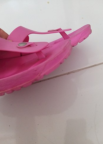37 Beden pembe Renk Pembe Kadın Dolgu Topuklu Terlik 37 no faşhion