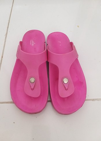 Pembe Kadın Dolgu Topuklu Terlik 37 no faşhion