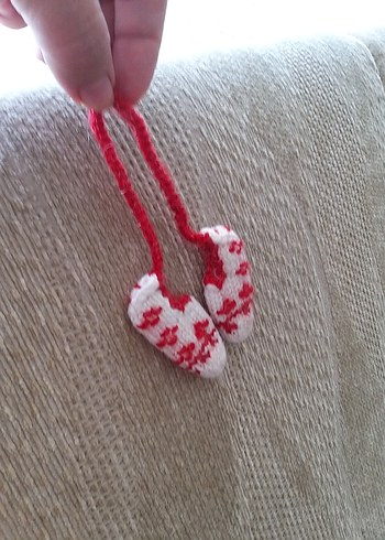 minik süs patikler anahtarlık araba süsü yada çantaya takılabili - Görsel 6