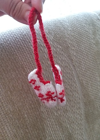 minik süs patikler anahtarlık araba süsü yada çantaya takılabili - Görsel 8