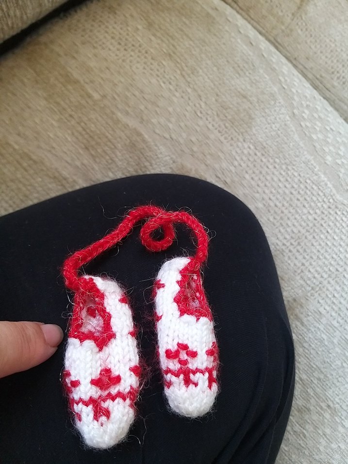 minik süs patikler anahtarlık araba süsü yada çantaya takılabili - Görsel 3