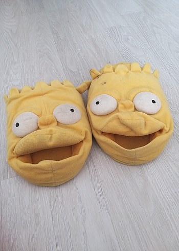 Sarı Pop Kültür Erkek Ev Terliği 37 38 no - Görsel 3