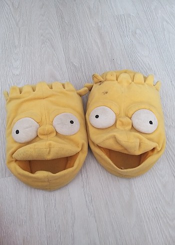 Sarı Pop Kültür Erkek Ev Terliği 37 38 no - Görsel 2