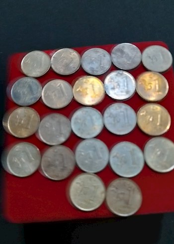 22 adet 1 kuruş 2018 2020 - Görsel 2