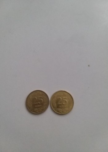 Altın Renkli 2 adet 25 kuruş 2023 - Görsel 9