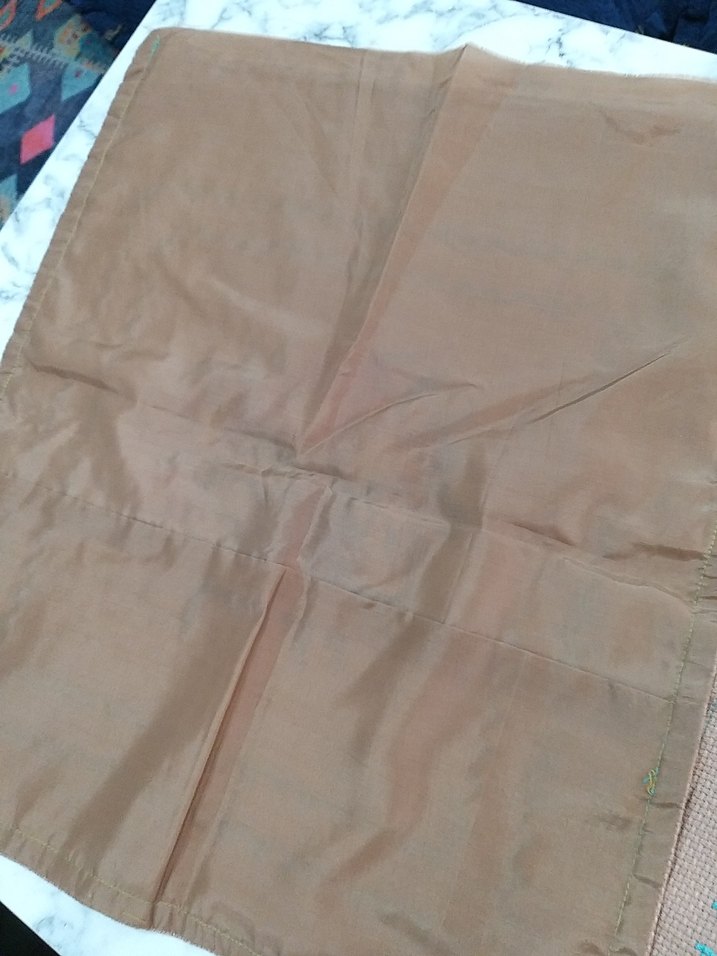 Renkli Çiçek Desenli El İşlemesi 2 adet kırlent kılıfı nostalji - Görsel 4