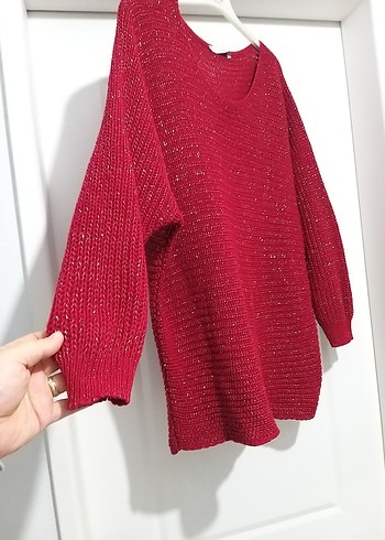 simli sıtandart beden kazak iki koltuk arası 65 boy 70 cm - Görsel 3