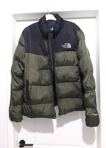 The North Face Yeşil Siyah Erkek Mont l beden - Görsel 12