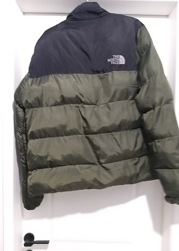 The North Face Yeşil Siyah Erkek Mont l beden - Görsel 4