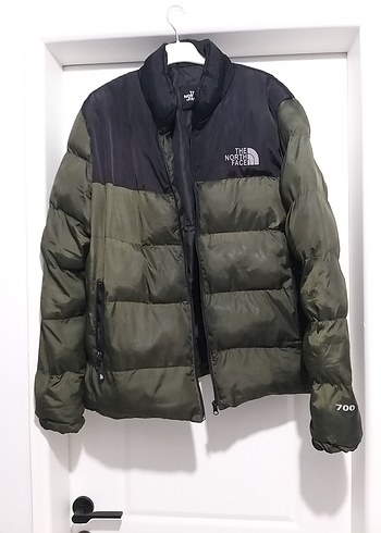 The North Face Yeşil Siyah Erkek Mont l beden - Görsel 8