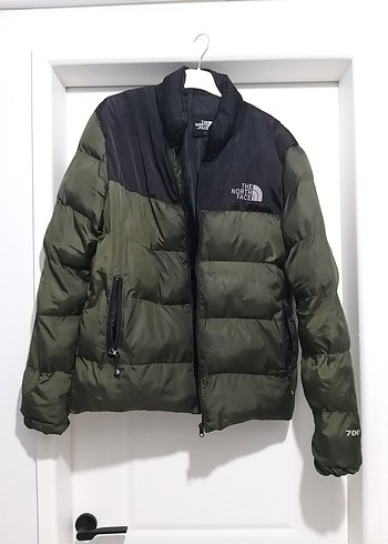 The North Face Yeşil Siyah Erkek Mont l beden - Görsel 9